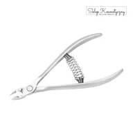 Akcesoria do paznokci - Nghia export cążki do skórek CL.S02 12 (5MM) - miniaturka - grafika 1