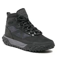 Półbuty męskie - Sneakersy Timberland Gs Motion 6 Mid F/L Wp TB0A5XRG0151 Black Nubuck - miniaturka - grafika 1