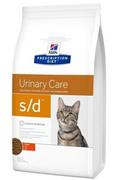 Sucha karma dla kotów - Hills Prescription Diet S/D Feline Dissolution 1,5 kg - miniaturka - grafika 1
