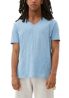 Koszulki męskie - Q/S by s.Oliver T-shirt męski, krótki rękaw, niebieski, XS - miniaturka - grafika 1