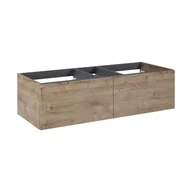 Szafki łazienkowe - Szafka łazienkowa pod umywalkę Elita Look 120 cm dąb canela RE081204027050 - miniaturka - grafika 1