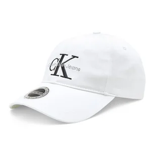 Czapka z daszkiem Calvin Klein Jeans K50K510061 Biały - Czapki męskie - miniaturka - grafika 1