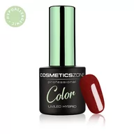 Lakiery hybrydowe - Lakier hybrydowy hipoalergiczny czerwony brokatowy 7ml – Your Crush 733 - miniaturka - grafika 1