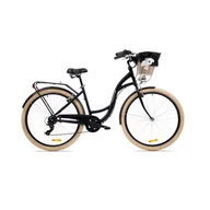 Rowery - Rower miejski GOETZE Mood 28 Alu 7B Shimano kosz - miniaturka - grafika 1