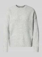 Swetry damskie - Sweter z dzianiny z okrągłym dekoltem model ‘KACHEL’ - miniaturka - grafika 1