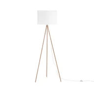 Lampy stojące - Beliani Lampa stojąca miedziano-biała 148 cm VISTULA - miniaturka - grafika 1