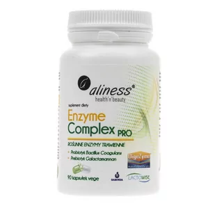 MedicaLine Aliness Enzyme Complex PRO - 90 kapsułek - Układ pokarmowy - miniaturka - grafika 1