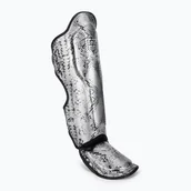 Ochraniacze do sportów walki - Ochraniacze piszczeli Top King Super Star black/silver - miniaturka - grafika 1