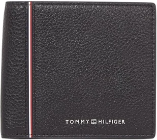 Tommy Hilfiger Męski portfel składany TH Corp CC i Coin AM0AM13043, czarny (czarny), jeden rozmiar, czarny (czarny), rozmiar uniwersalny - Portfele - miniaturka - grafika 1