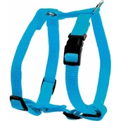 Szelki dla psów - Zolux Szelki nylon regul. 25 mm kol. turkusowy Dostawa GRATIS od 99 zł + super okazje - miniaturka - grafika 1