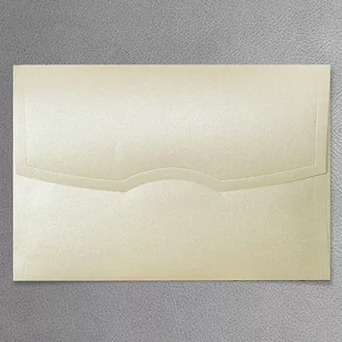 KOPERTA Z008 ecru metalizowana ozdobna (140x200mm) - Koperty - miniaturka - grafika 1