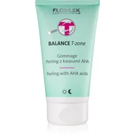 Peelingi i scruby do twarzy - Flos Lek Balance T-Zone Gommage 125 ml Peeling z kwasami AHA do cery mieszanej Lek - miniaturka - grafika 1
