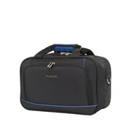 Akcesoria podróżnicze - Torba podróżna podręczna PUCCINI NEW PADWA BM20510 17 Czarno niebieska - miniaturka - grafika 1