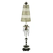 Lampy stojące - Elstead Lighting Birdland Table Lamp FB/BIRDLAND/TL Elstead lampa stołowa abażurowa stylowa FB/BIRDLAND/TL) - miniaturka - grafika 1