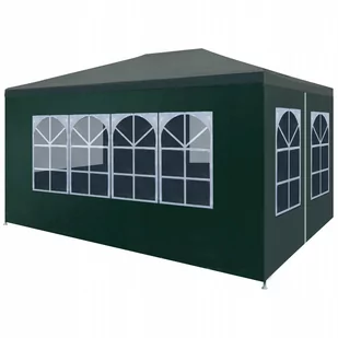 vidaXL Namiot imprezowy, 3 x 4 m, zielony - Pawilony ogrodowe - miniaturka - grafika 1