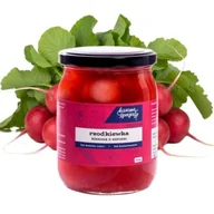 Warzywa w marynacie - Kiszona Rzodkiewka Czerwona 520g Przetwory Warzywne Kiszone Specjały - miniaturka - grafika 1