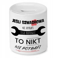 Skarbonki - Skarbonka Dla Babci na Dzień Babci na Prezent z Nadrukiem ze Zdjęciem + Opakowanie na prezent (wzór 03) - miniaturka - grafika 1