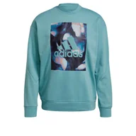 Bluzy sportowe damskie - Bluza adidas uforu Sweatshirt W GS3893 - miniaturka - grafika 1