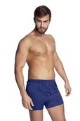 Majtki męskie - Szorty męskie Smith z jedwabiu wiskozowego : Kolor - Granatowy, Rozmiar - 52/L - miniaturka - grafika 1