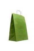 Papierowa Torebka Prezentowa Zielona 12 X 15 X 5.5 Cm - Opakowania i torebki na prezenty - miniaturka - grafika 1