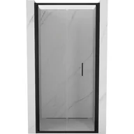 Ścianki i drzwi prysznicowe - Mexen Exo drzwi prysznicowe składane 100 cm, transparent, czarne - 816-100-000-70-00 - miniaturka - grafika 1