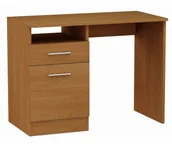 Biurka - Elior Klasyczne biurko do komputera olcha B1-C17 - miniaturka - grafika 1