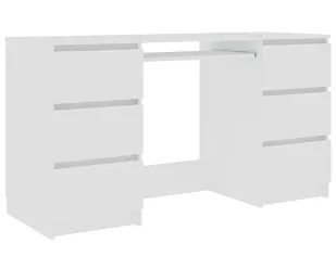 Elior Minimalistyczne biurko białe Z7-K07 - Biurka Elior Minimalistyczne biurko białe Z7-K07 - Biurka - miniaturka - grafika 1