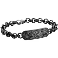Bransolety męskie - Bransoletka Męska Police PJ26402BSU.02 21 cm - miniaturka - grafika 1