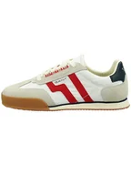 Trampki męskie - GANT Footwear Skórzane sneakersy "Baylle" w kolorze beżowo-biało-czerwonym - miniaturka - grafika 1