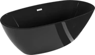 Wanny - Mexen Eris wanna wolnostojąca 170 x 80 cm, czarna, przelew biały - 53441708070-20 - miniaturka - grafika 1