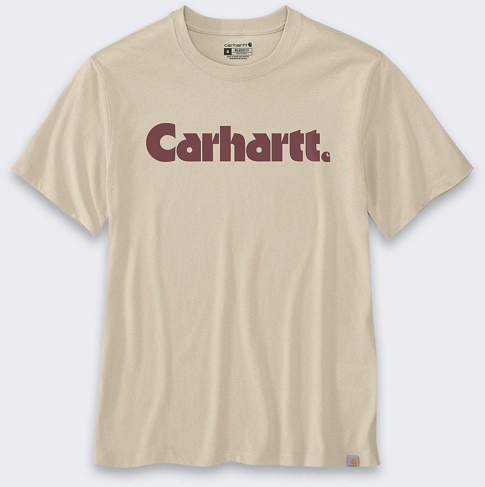 Koszulka Carhartt Relaxed Fit SS Logo Graphic OAT