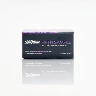 Blumaan Fifth Sample Pomade - Mocna pomada o niskim połysku 74g - Pomada do włosów - miniaturka - grafika 1