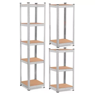Regał metalowy magazynowy 180 x 40 x 40 Humberg 4819 - Szafy i regały magazynowe - miniaturka - grafika 1