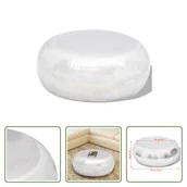 Ławy i stoliki kawowe - Srebrny stolik kawowy z młotkowanego aluminium The Living Store - miniaturka - grafika 1