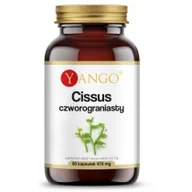 Suplementy naturalne - YANGO Yango Cissus Czworograniasty 470 mg 90 k YA518 - miniaturka - grafika 1