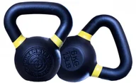 Kettlebell - Kettlebell Power System  Posilovací Činka Kettlebell 6 Kg Żółty - miniaturka - grafika 1