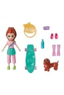 Lalki dla dziewczynek - Polly Pocket Lalka + ubranka asortyment HKV90 - miniaturka - grafika 1