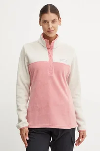 Columbia bluza sportowa Benton Springs kolor różowy wzorzysta 2085651 - Bluzy damskie - miniaturka - grafika 1