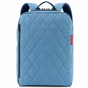 Torby na laptopy - reisenthel Classic Backpack 39 cm komora na laptopa rhombusblue - miniaturka - grafika 1