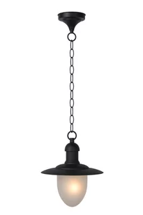 Lucide ARUBA Latarnia IP44 1xE27 H80 D25 Black 11872/01/30 - Lampy sufitowe - miniaturka - grafika 2