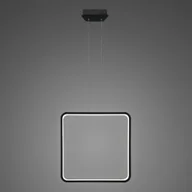 Lampy sufitowe - Lampa wisząca Ledowe Kwadraty No. 1 X Φ60 in 3k czarna ściemnialna Altavola Design - miniaturka - grafika 1