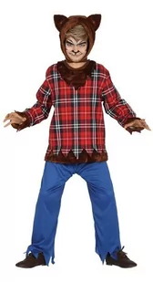 Strój dla dzieci, wilkołak Halloween, rozmiar 104 - Stroje karnawałowe - miniaturka - grafika 1