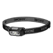 Latarki - Latarka czołowa LED, 120lm, 500 mAh, ruchoma głowica - miniaturka - grafika 1