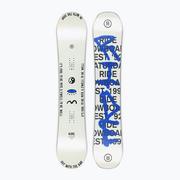 Deski snowboardowe - Deska snowboardowa damska RIDE Saturday biało-niebieska 12G0018 - miniaturka - grafika 1
