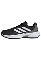 Trampki męskie - adidas Męskie tenisówki Courtjam Control, Core Black/Core Black/Off White, 38 EU, Core Black Core Black Off White, 47 1/3 EU - miniaturka - grafika 1