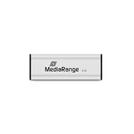Nośniki danych - MediaRange MR914 pamięć USB 8 GB USB Typu-A 3.2 Gen 1 (3.1 Gen 1) Czarny, Srebrny, Nośnik Pendrive USB - miniaturka - grafika 1