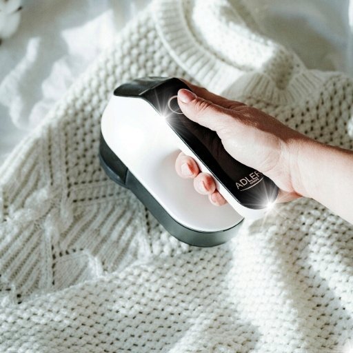 Golarka Do Ubrań Swetrów Tkanin Tapicerki Duża Maszynka AD9618 Akumulator