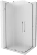 Kabiny prysznicowe - Mexen Velar L Duo kabina prysznicowa rozsuwana 100x90 cm, szron, chrom - 871-100-090-02-33-01 - miniaturka - grafika 1