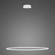 Lampy sufitowe - Lampa wisząca Ledowe Okręgi No.1 Φ100 cm in 4k biała Altavola Design - miniaturka - grafika 1