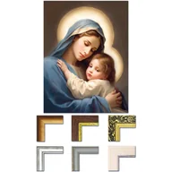 Ikony i obrazy sakralne - Obraz Matka Boża i Dzieciątko Jezus - miniaturka - grafika 1